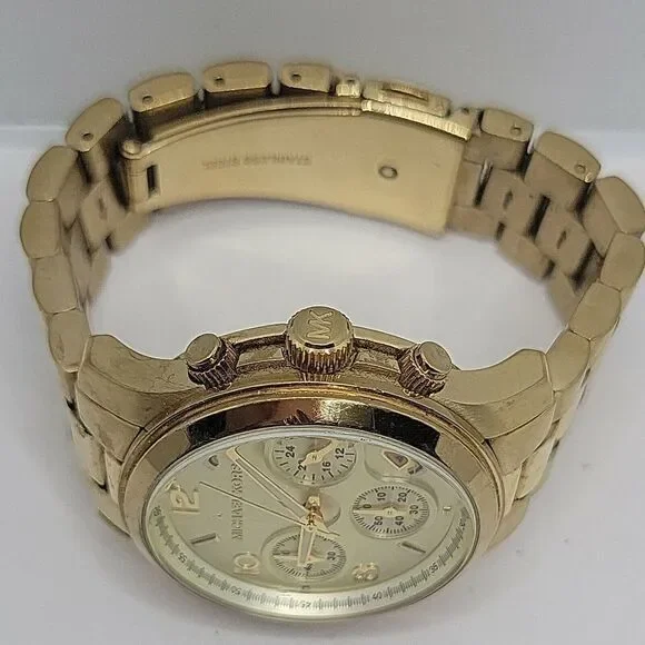 Michael Kors Runway MK5055 Women Stainless Steel Analog Quartz Dial Watch BC831 - Picture 7 of 10